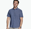 XC+&trade; Motion Short-Sleeve Print Knit Shirt image number null