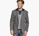 XC Flex&reg; Knit Blazer with Removable Hooded Bib image number null