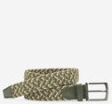 Woven Stretch-Knit Belt image number null