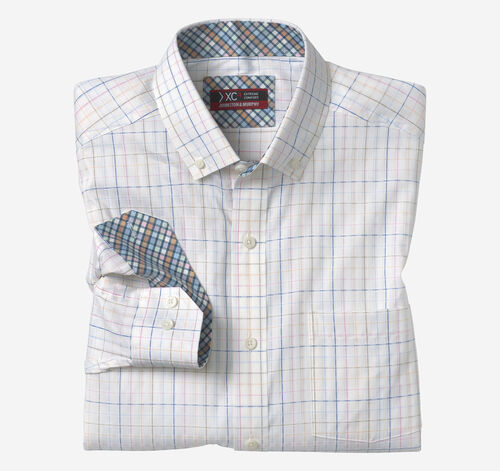 XC4® Performance Shirt - White/Multi Windowpane