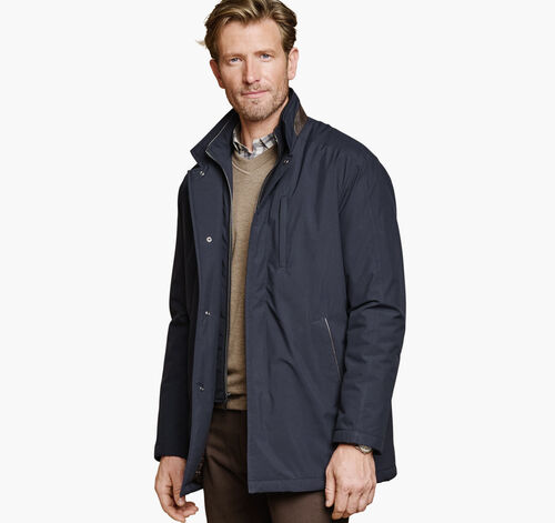 Upton City Coat - Navy