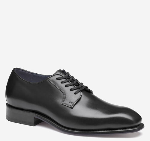 Ashton Plain Toe - Black Full-Grain Leather