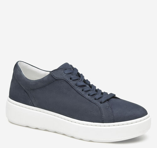 Cammie Lace-Up - Navy Tumbled Nubuck