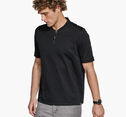 Gavin Zip Jacquard Polo image number null