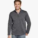 Marled Quarter-Zip image number null