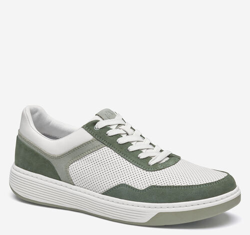 Dawson Moc Toe U-Throat - Sage Multi Suede/Full-Grain Leather