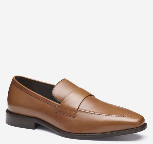 Floyd Penny Loafer - Tan Full-Grain Leather