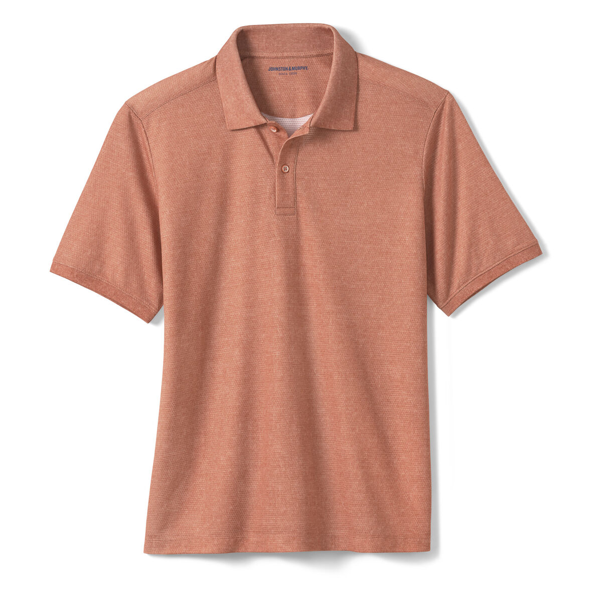Textured Print Polo image number null