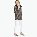 Animal-Print Soft Shell Jacket image number null