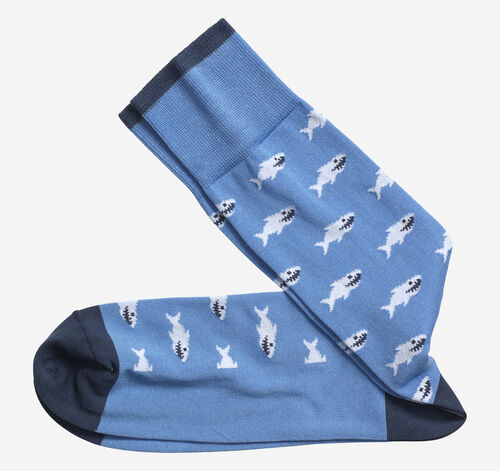 Shark Socks - Blue Shark