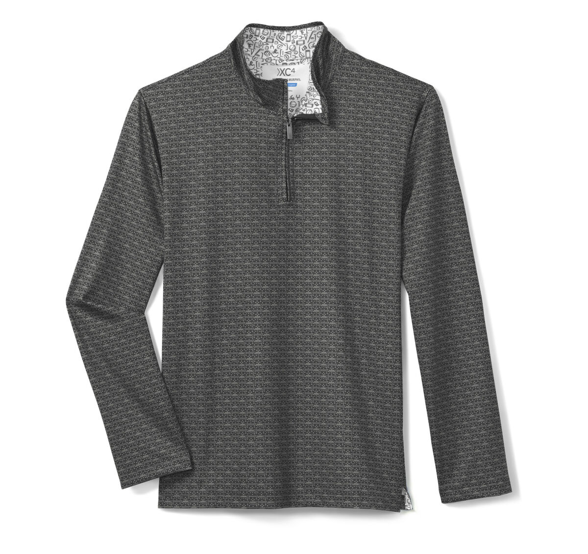 Game Day XC4&reg; Plays Print Quarter-Zip image number null