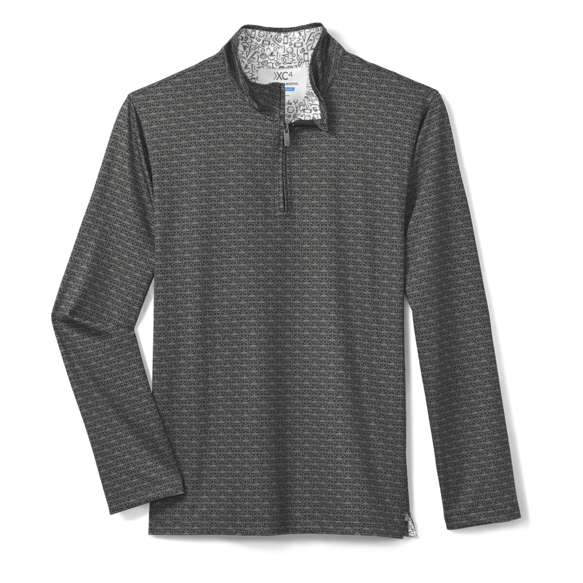 Game Day XC4&reg; Plays Print Quarter-Zip image number null