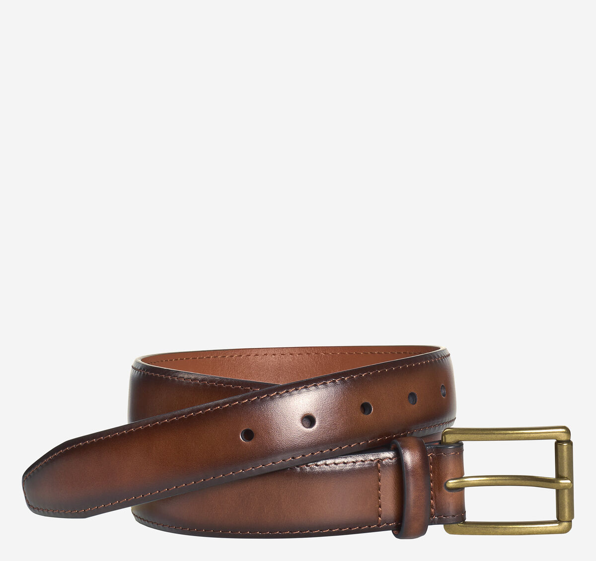 Shadow-Edged Leather Belt image number null