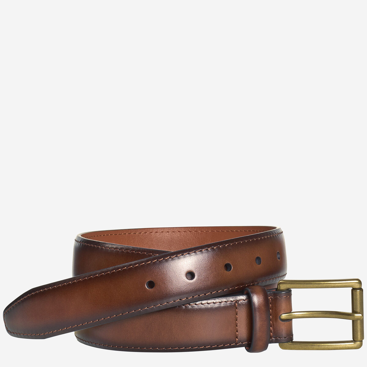 Shadow-Edged Leather Belt image number null