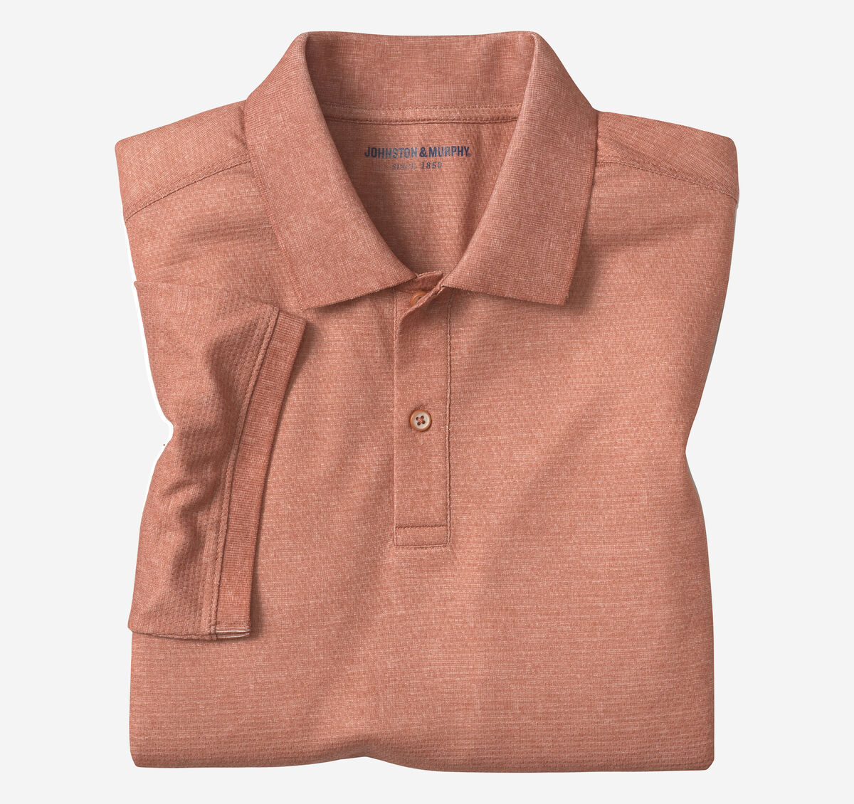 Textured Print Polo image number null