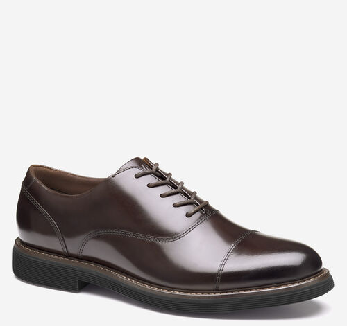 Tyson Dress Cap Toe - Mahogany Full-Grain Leather