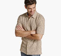 Linden Textured Short-Sleeve Shirt image number null