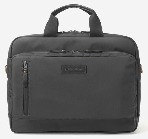 Hudson Waterproof Briefcase - Black