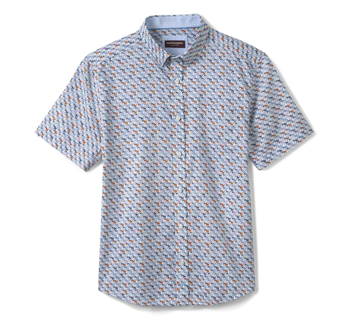 Logan Printed Short-Sleeve Shirt image number null