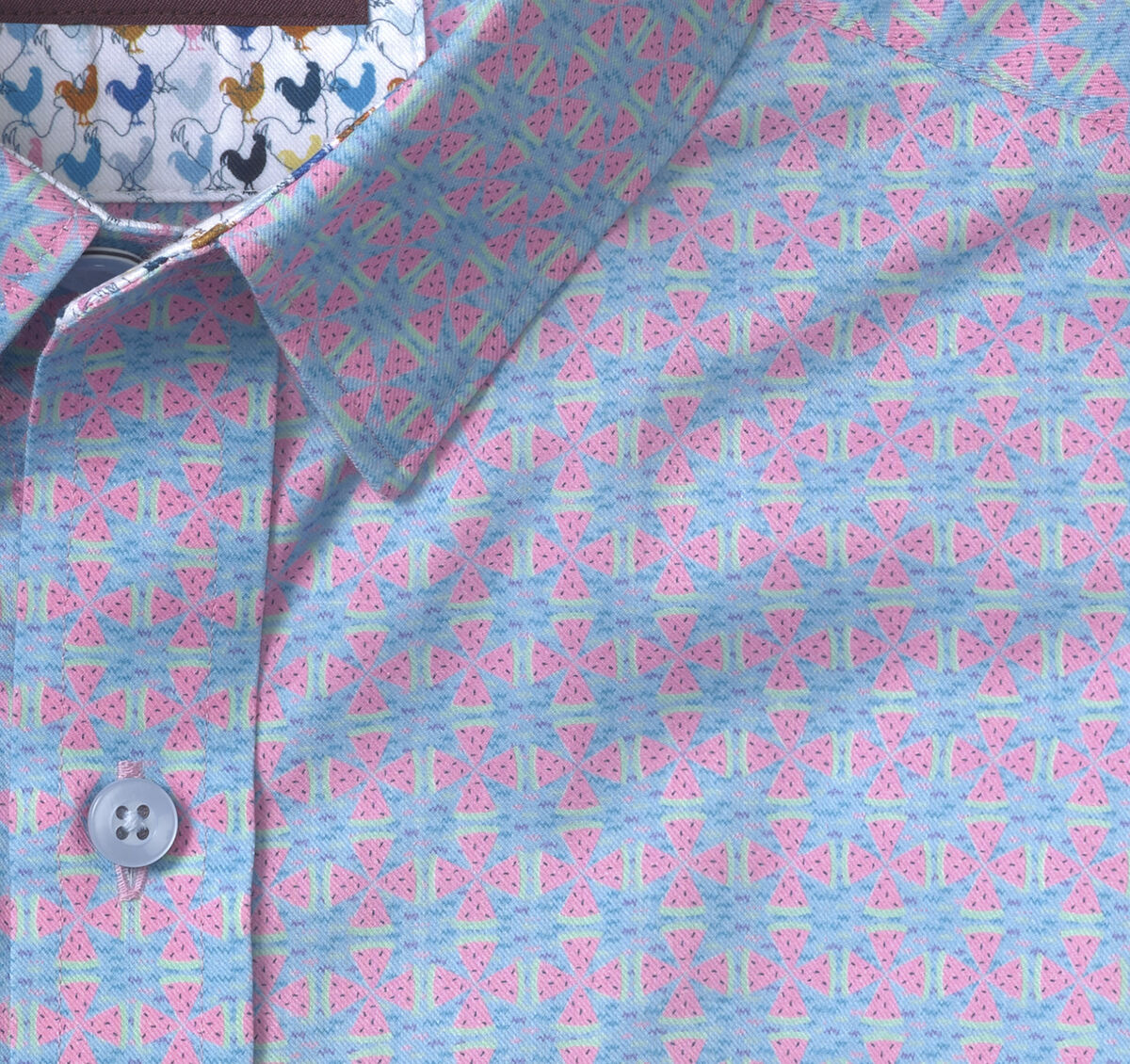 Printed Short-Sleeve Shirt image number null