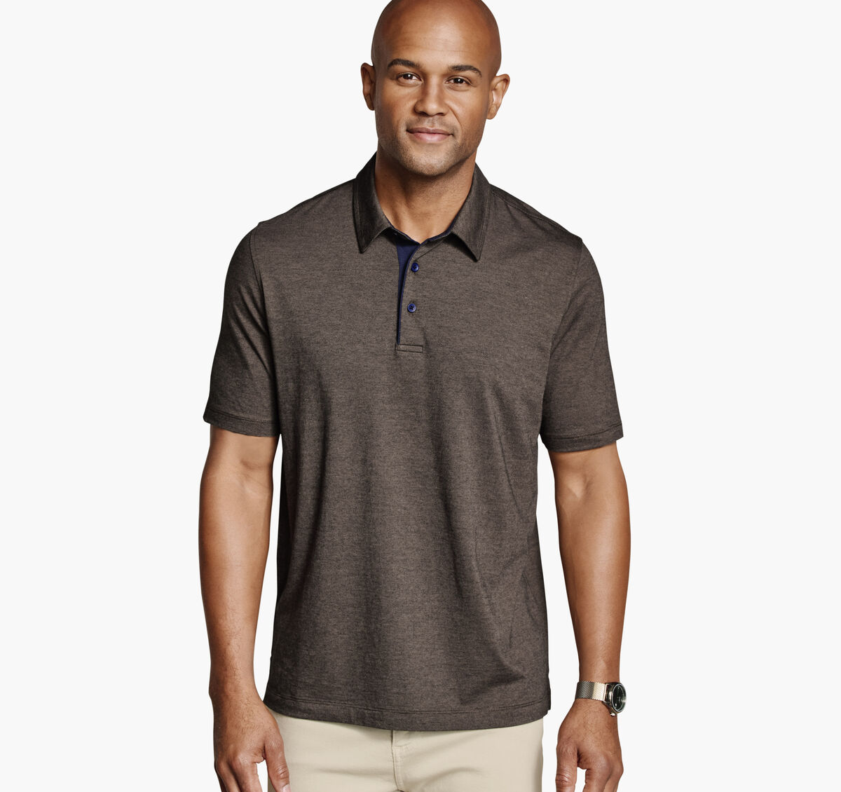 Fine-Stripe Polo image number null