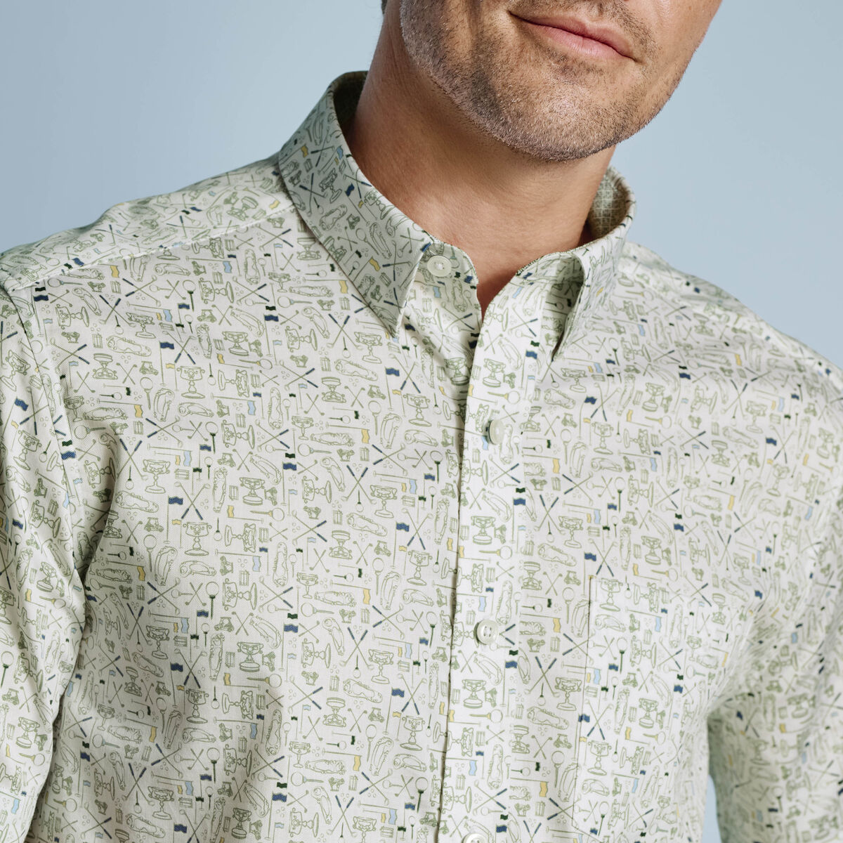 Logan Printed Short-Sleeve Shirt image number null