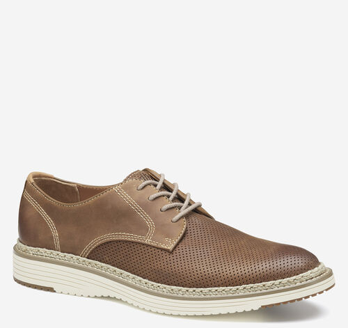 Upton Perfed Plain Toe - Brown Oiled Full Grain
