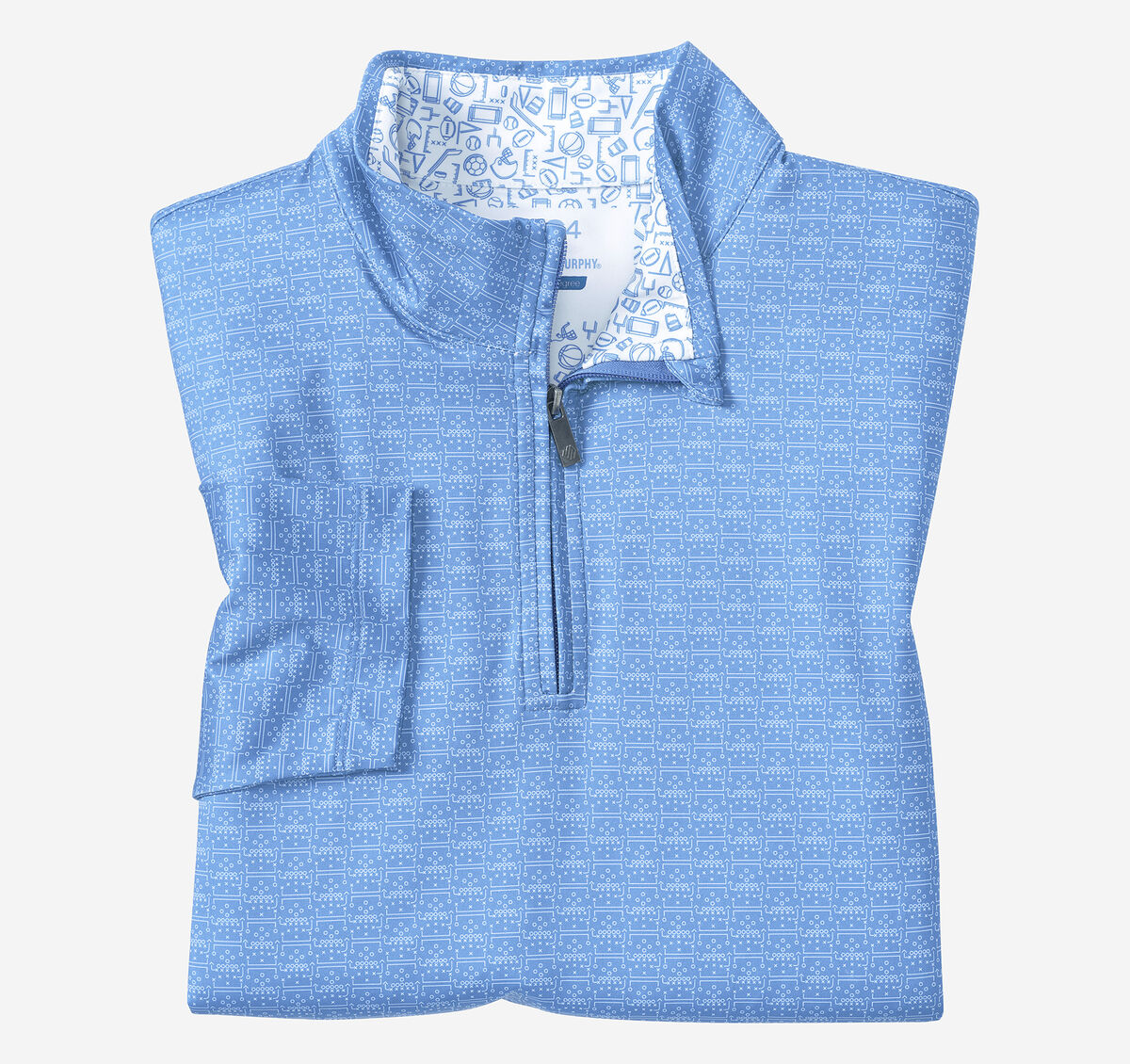 Game Day XC4&reg; Plays Print Quarter-Zip image number null