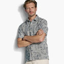 Linden Textured Short-Sleeve Shirt image number null