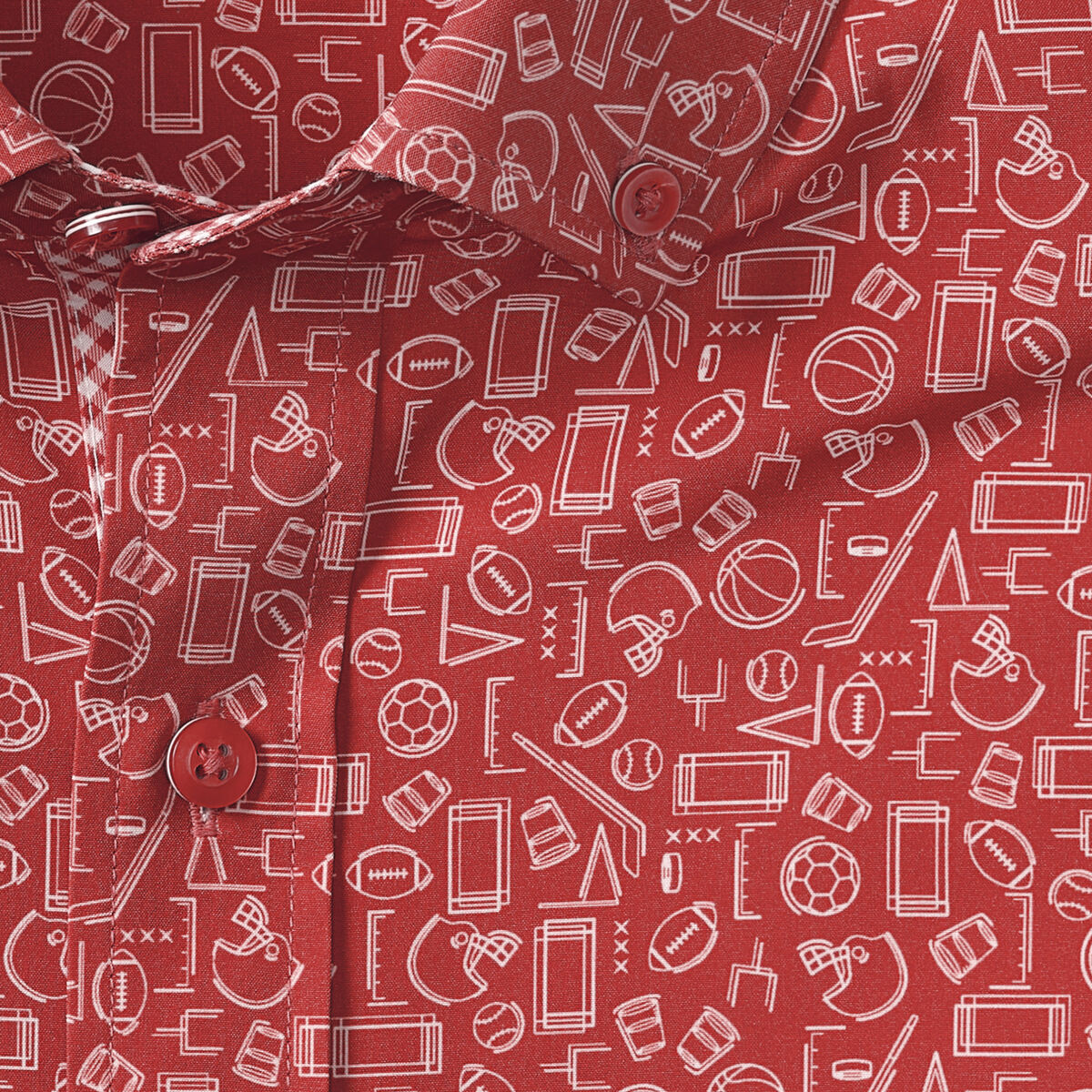 Game Day XC4&reg; Short-Sleeve Multi-Sport Print Shirt image number null