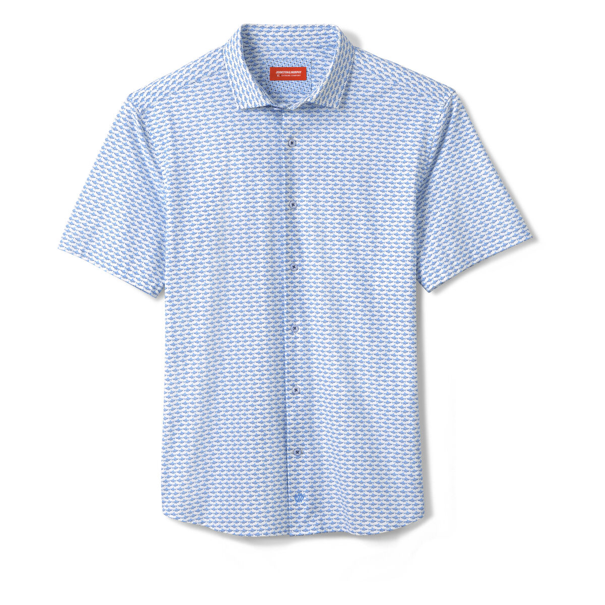 XC+&trade; Motion Short-Sleeve Print Knit Shirt image number null