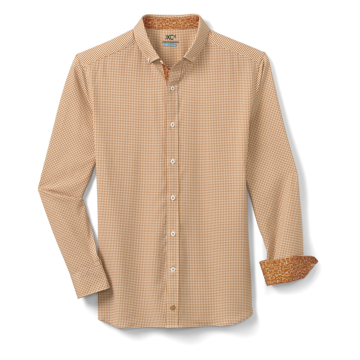 Game Day XC4&reg; Long-Sleeve Gingham Shirt image number null