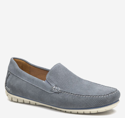Cort 2.0 Perfed Venetian Loafer - Denim Suede