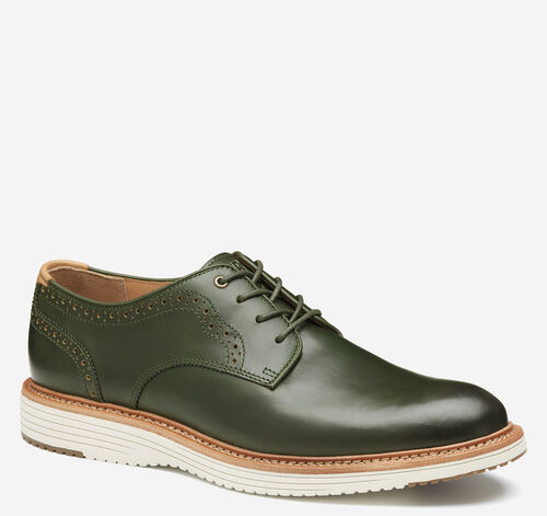 Upton 175th Anniversary Plain Toe - Olive Oiled American Full Grain Leather