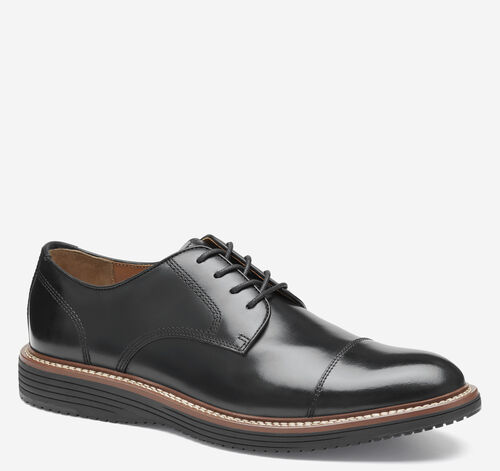 Upton Dress Cap Toe - Black Full Grain