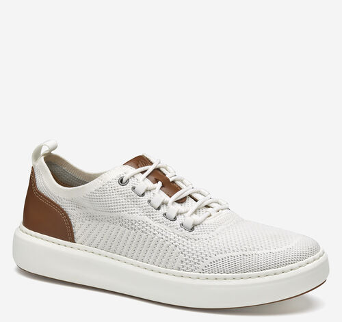Anders Knit U-Throat - White Knit