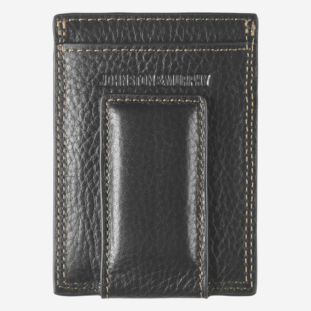 Double-Contrast Stitch Front Pocket Wallet image number null