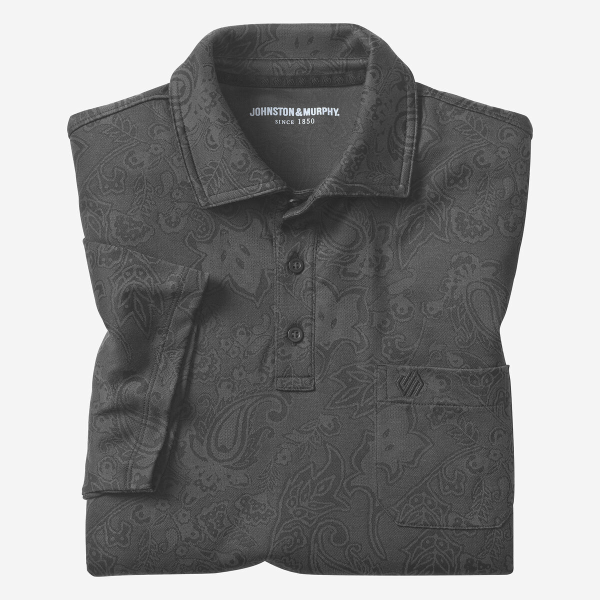 Evans Jacquard Polo image number null