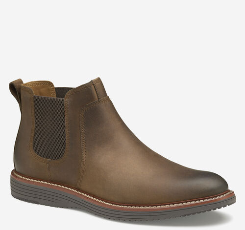 Upton Chelsea Boot - Brown Oiled Full Grain
