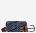 Woven Stretch-Knit Belt image number null