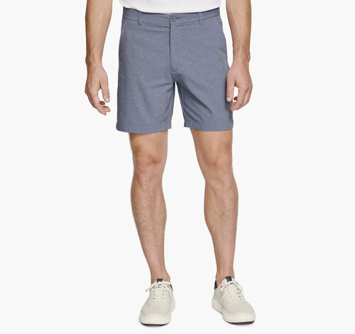 XC4® Performance Flat-Front 7" Shorts - Blue Heather