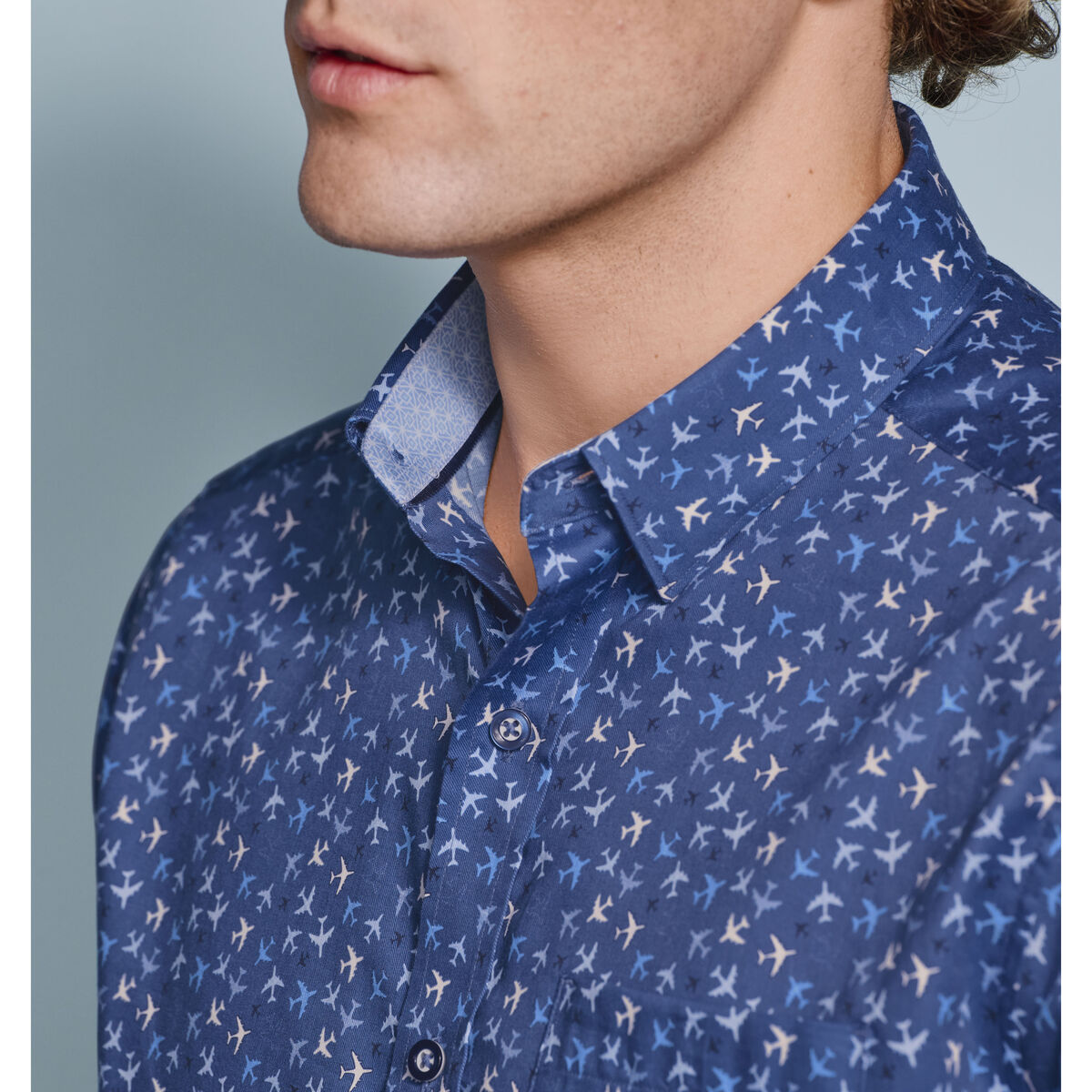 Logan Printed Short-Sleeve Shirt image number null