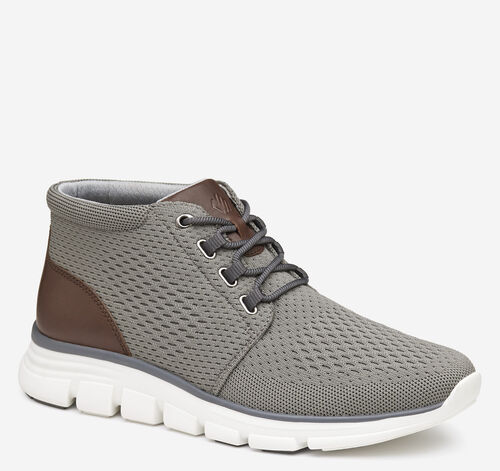 Amherst Lug Knit Chukka Boot - Gray Knit