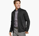 Textured Solid Full Zip image number null