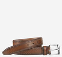 Perfed-Edge Leather Belt image number null