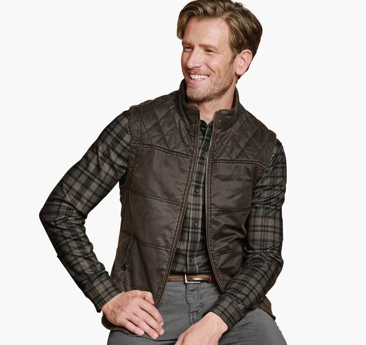 Antique Cotton Vest image number null