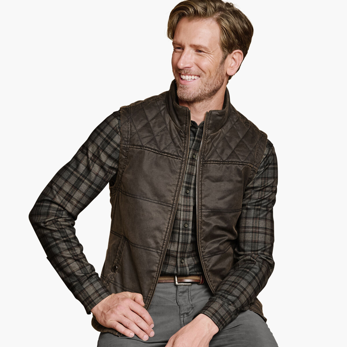 Antique Cotton Vest image number null