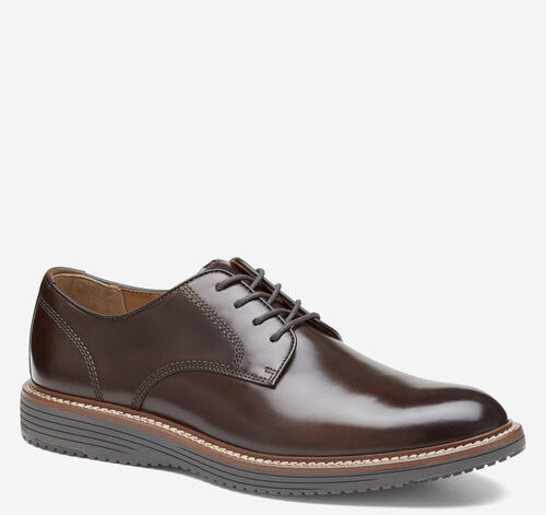 Upton Dress Plain Toe - Mahogany Full Grain