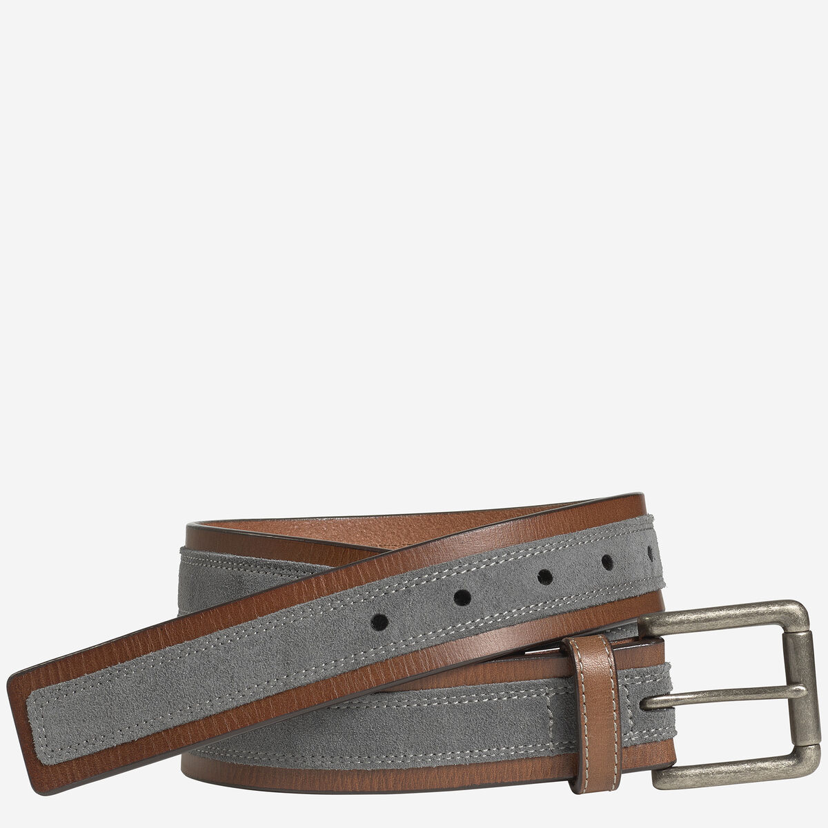 Suede Overlay Belt image number null