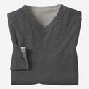 Icon Reversible V-Neck Pullover image number null